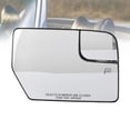 thumbnail image 4 of Heated Mirror Glass, Defrosting Prevent Fogging Rearview Mirror Glass Lens Replacement for Expedition 2012 to 2017 for Navigator 2012 to 2014, Easy Snap on Installation, 4 of 7