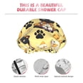 thumbnail image 4 of Classic Katong Cat Fish Yellow Shower Cap, Reusable Bath Hair Hat for all Hair Lengths Hair Cover with Elastic Band Double Waterproof Layers Bathing Hat, 4 of 5