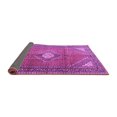 thumbnail image 2 of Ahgly Company Indoor Rectangle Medallion Purple Traditional Area Rugs, 8' x 10', 2 of 4