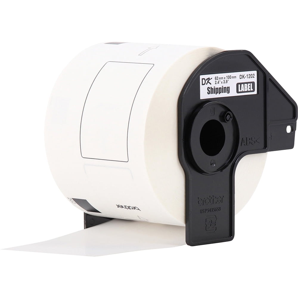 Brother 2.4 in x 3.9 in Shipping White Paper Labels (300 Labels)
