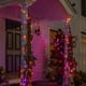 thumbnail image 4 of Cadena de luces deslumbrantes para Halloween, moradas y naranjas, 33 pies, 4 of 7