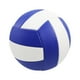 thumbnail image 5 of Pelota de voleibol tamaño 5 oficial para jugar en piscinas de arena con roturas, estándar profesional. Blanco, 5 of 9
