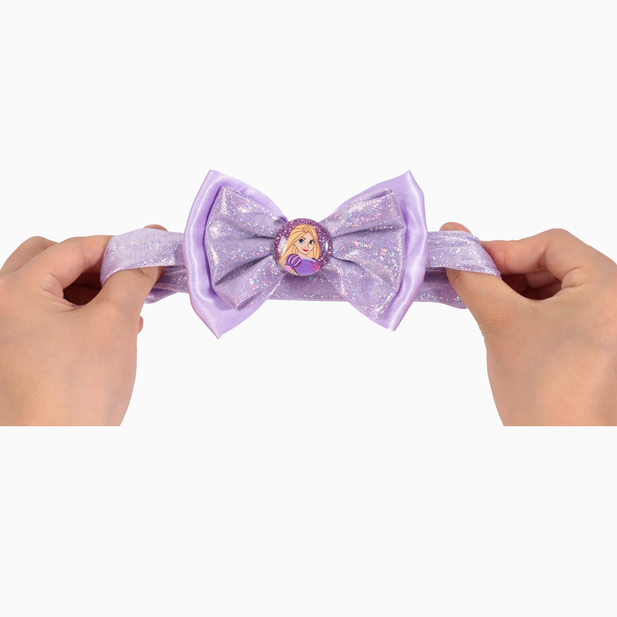 Disney Princess Girls Scrunchies 3 Pack Bow Hair Ties Back to School Gift