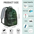 thumbnail image 6 of Waterproof School Backpack with Scientific Formula Design - Ergonomic Student Backpack for Science Lovers, Durable & Lightweight, 6 of 6