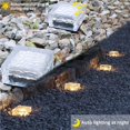 thumbnail image 4 of Cubo De Hielo Solar Luz De Vida Cubo De Hielo A Prueba De Agua Luz De Piso Sin Cableado Luz Solar Cuadrada Subterránea Led Con 4 Cuentas Led Para Jardín De Patio seitruly HA027589-01, 4 of 7