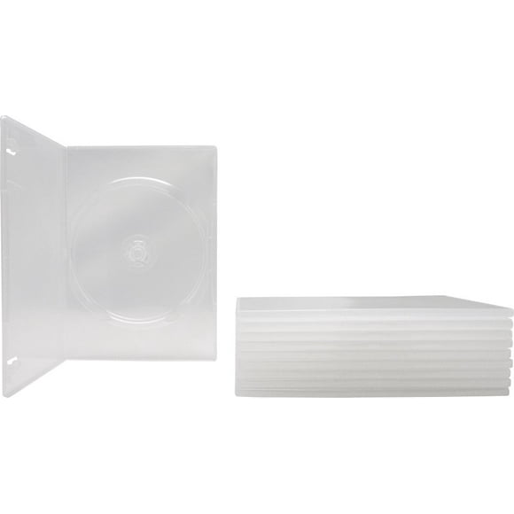 10 Boîtiers de DVD Super Clairs et Minces 7MM