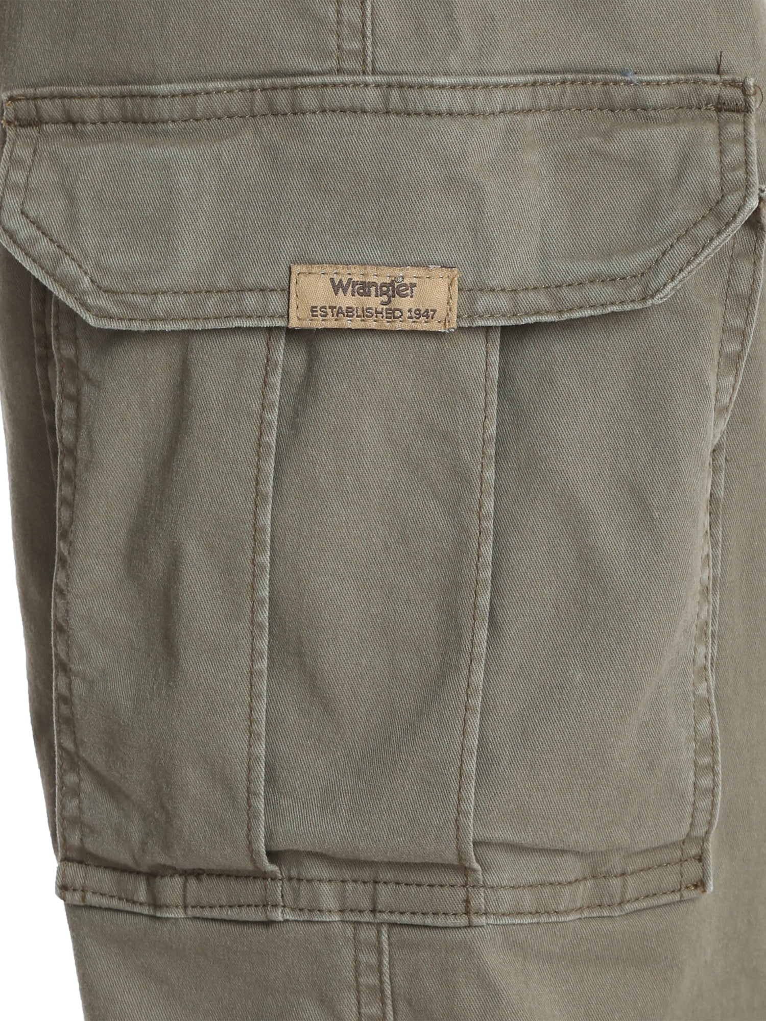 Wrangler Men's Comfort Solution Series Expandable Flex Waistband Cargo Pant