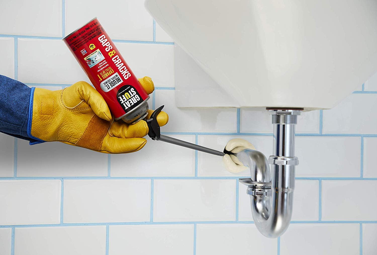 Great Stuff Smart Dispenser Expanding Foam Sealant, Gaps & Cracks, 12 oz