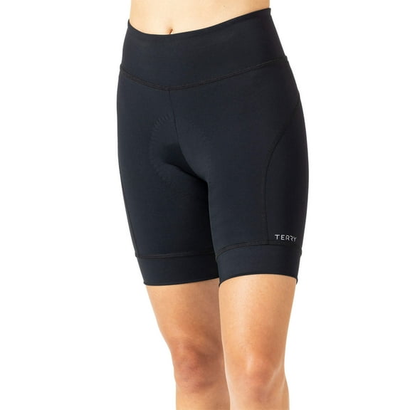 Terry Bike Shorts Women Padded Breakaway Hi Rise High Waist Cycling Shorts for Women With Padding, Compression Short