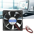 thumbnail image 3 of Silencioso Ventilador De Refrigeración De CPU De 80 Mm Fácil Instalación Ventilación Ampliamente Compatible Con Carcasas De PC Servidores SSF HTPC Fuentes De, 3 of 7