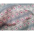 thumbnail image 4 of oneOone Silk Tabby Fabric Peacock Feather Ikat Printed Craft Fabric BTY 42 Inch Wide, 4 of 4
