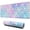 Gradient Unicorn Pattern, variant on Long Mouse Pads for Desk,Gradient Unicorn Pattern Desk Mats on Top Of Desks, Desk Mouse Pad Extra Large with 3mm Non-Slip Base and Stitched Edge for Gaming,Office,Work,Home 31.5"x11.8"