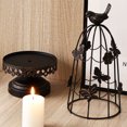 thumbnail image 4 of Decoración de jaula de pájaros candelabro vintage para centro de mesa de boda decoración de Navidad Adepaton CPB-SSW145-3, 4 of 5