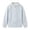 Blue, variant on Preppy Jackets for Boys Full Zip Stand Collar Outerwear Long Sleeve Spring Fall Outdoor Soft Cotton Jacket Coat Solid