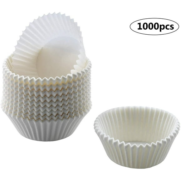Tasses de Cuisson en Papier, Tasses à Muffins en Papier, Caissettes à Cupcakes, Muffins et Pouding