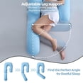thumbnail image 4 of Almohada de Embarazo Momcozy Dreamlign U Pro Ajustable 127-183 cm, 4 of 8