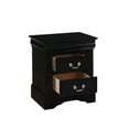 thumbnail image 1 of ACME Louis Philippe III Nightstand in Black, 1 of 3