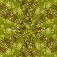 thumbnail image 1 of Ahgly Company Machine Washable Indoor Square Transitional Dark Bronze Brown Area Rugs, 5' Square, 1 of 7