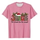 thumbnail image 4 of Fiudx Ropa de Mujer Mujer Verano Ocio Moda Estampado de Flores Cuello Redondo Manga Corta Top/Camisa, 4 of 4