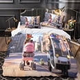 thumbnail image 3 of D Zootopia Duvet Cover with Pillowcases, Bedding Set with Zipper Closure, Soft Microfiber Quilt Cover Pieces for Kids Teens 135 * 200 Cm, 3 of 5