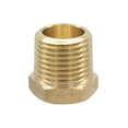thumbnail image 4 of 10 Pzs Reduccion Bushing De Laton 3/4" NPT X 1/2" NPT dorado 3/4 pulgadas, 4 of 6