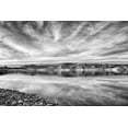 thumbnail image 2 of Collins, Ann 24x17 Black Ornate Wood Framed with Double Matting Museum Art Print Titled - Arizona-Page-Late afternoon at Lake Powells Lone Rock Beach, 2 of 4