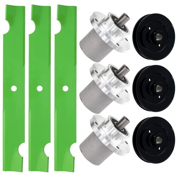 8TEN Blade Spindle Kit for Bad Boy MZ Magnum 54-inch 038-0005-00 037-2000-00 MK1013749