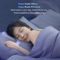 thumbnail image 3 of Under Pillow Bone Conduction Speaker for Sleeping, Bluetooth 5.4 White Noise Machine with Timer | Wireless Mini Sound Box Supports TF Card, Side Sleeper (Blue), 3 of 9