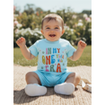 thumbnail image 3 of Jxzom Baby Girl First Birthday Outfit In My One Year Old Era T-Shirt Top Short Sleeve and Casual Shorts 6 12 18 Months Baby Girls 1st Birthday Gifts, 3 of 10