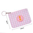 thumbnail image 1 of Creative PU Girl Heart Card Holder Pink Card Holder Small Fresh Student Personalized Coin Purse Mini Change Pouch, 1 of 9
