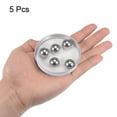 thumbnail image 3 of Unique Bargains 16mm 201 Billes de Roulement en Acier Inoxydable G200 Précision 5 Pack, 3 of 5