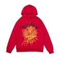 thumbnail image 1 of Sudadera con capucha rosa con la misma letra de espuma del cantante de hip-hop Sp5der Young Thug 555555sudadera 3825, 1 of 5