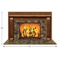 thumbnail image 2 of The Beistle Company Fireplace Insta-View (Pack of 6), 2 of 4