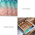 thumbnail image 6 of Placemats 1 Pack, Blue Teal Pink Ombre Coastal Woven Placemat, Linen Place Mats for Kitchen/Dining Tables, Nautical Beach Starfish Coral Summer Washable Table Mats for Party, 6 of 8