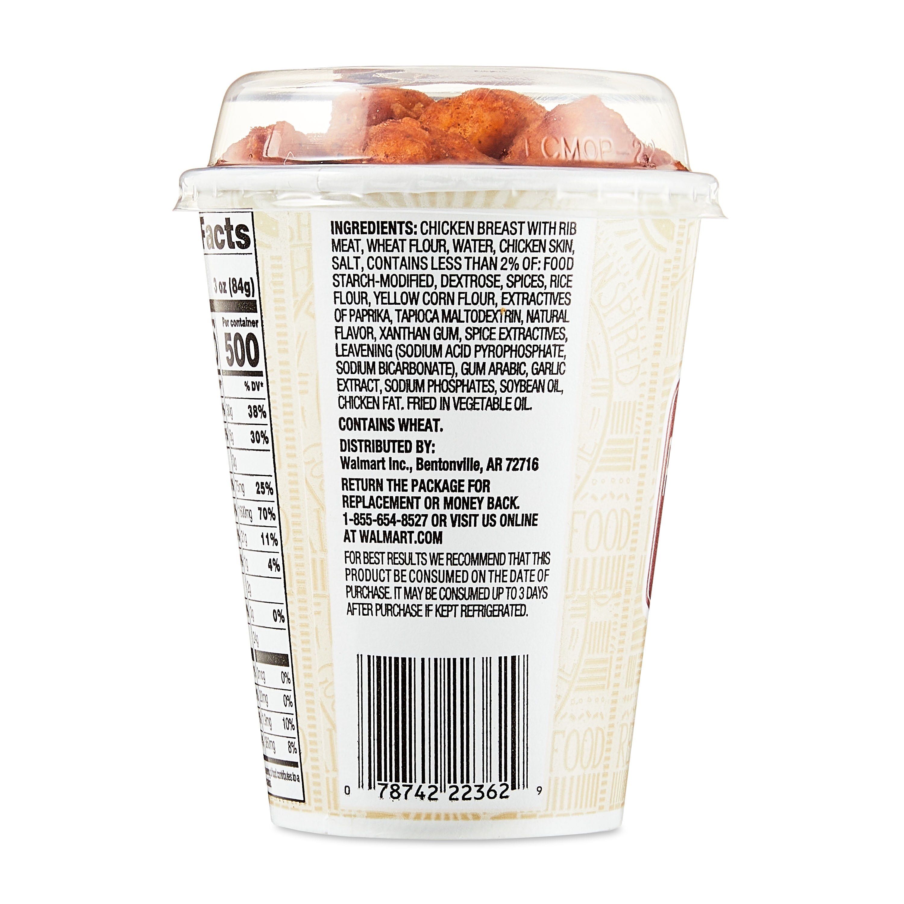 Freshness Guaranteed Hot and Ready-To-Eat Popcorn Chicken
