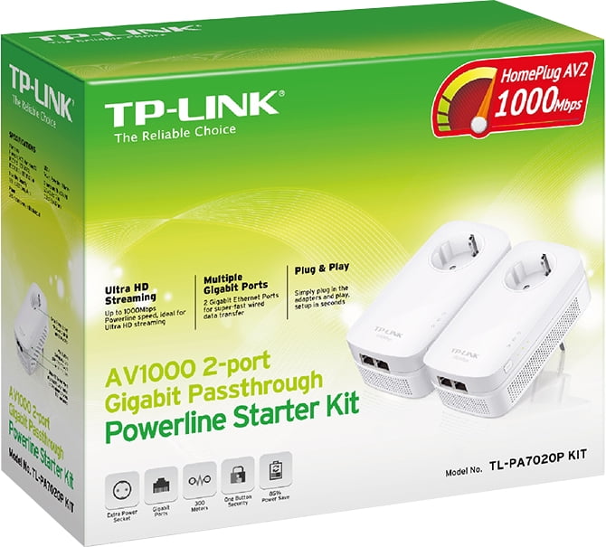 Tp Link Tl Pa70p Kit Av1000 2 Port Gigabit Powerline Adapter Kit With Outlets Walmart Com Walmart Com Tp Link Tl Pa70p Kit Av1000 2 Port Gigabit Powerline Adapter Kit With Outlets Walmart Com Walmart Com
