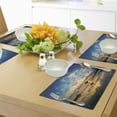 thumbnail image 4 of Ambesonne Ride the Wave Place Mats Set of 4, Surfer on Coast, Standard Size,, 4 of 6