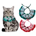 thumbnail image 2 of Dress Up Pet Collar - Exquisite Attractive Lace Stitching - Bowknot Design - Dog Supplies, 2 of 8