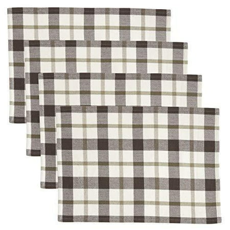 

Fennco Styles Classic Plaid Design Tabletop Collection