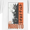 thumbnail image 2 of Naruto Classic Character Line Art with Title Women's White Graphic Tee - 6XL, 2 of 3
