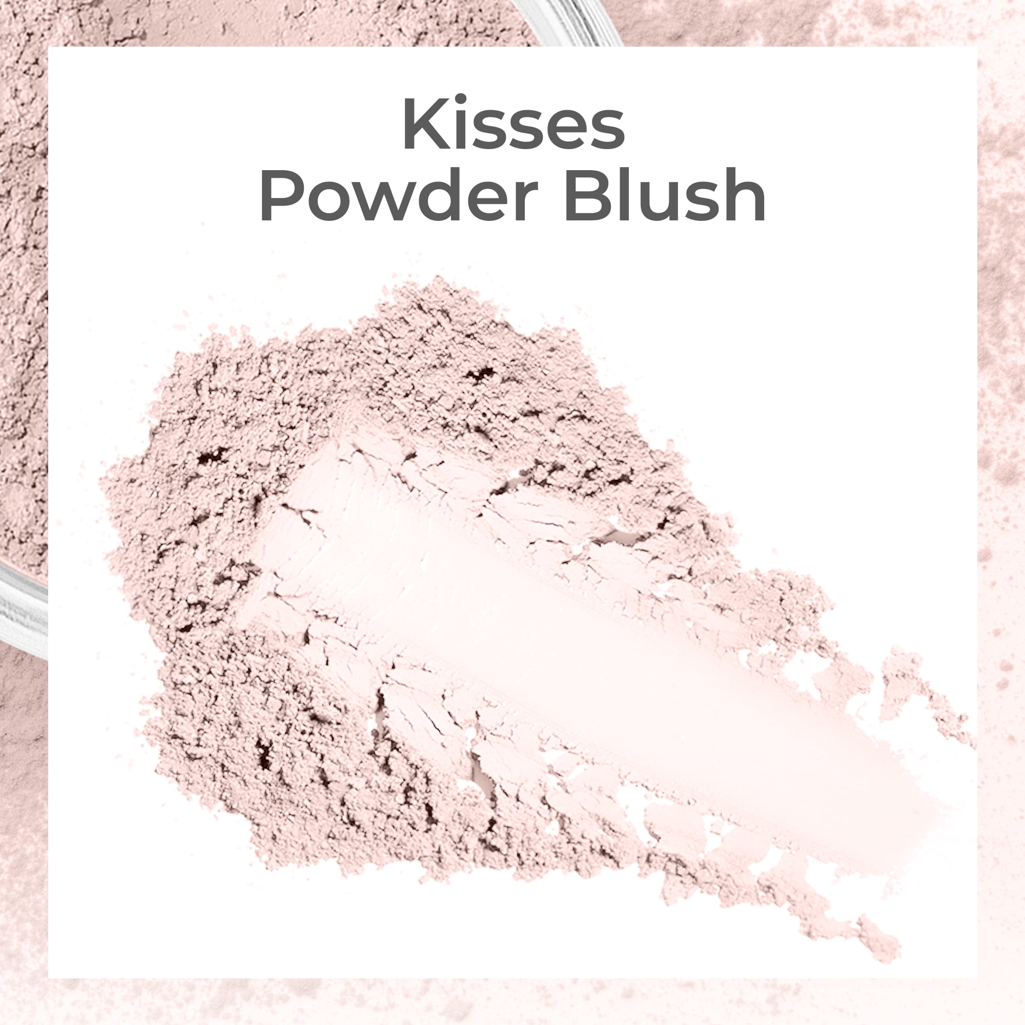 5pc BLUSH SET with BRUSH Mineral Makeup Kit Bare Face Powder Rouge Highlight (Full Size Blush Set)