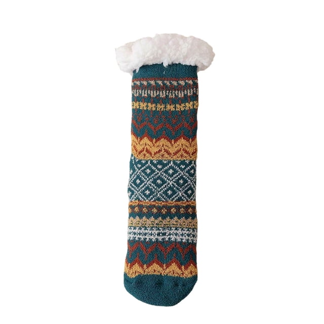 Women's Fuzzy Socks, Warm Winter Slipper Socks with Fleece Lining