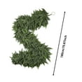 thumbnail image 4 of 6FT Realistic Artificial Cedar Pine Garland with 100 Pine Branches - Thick Lush Full Greenery Garland for Fireplace Mantle Indoor Outdoor Christmas Holiday Home Party Decorations, 4 of 6