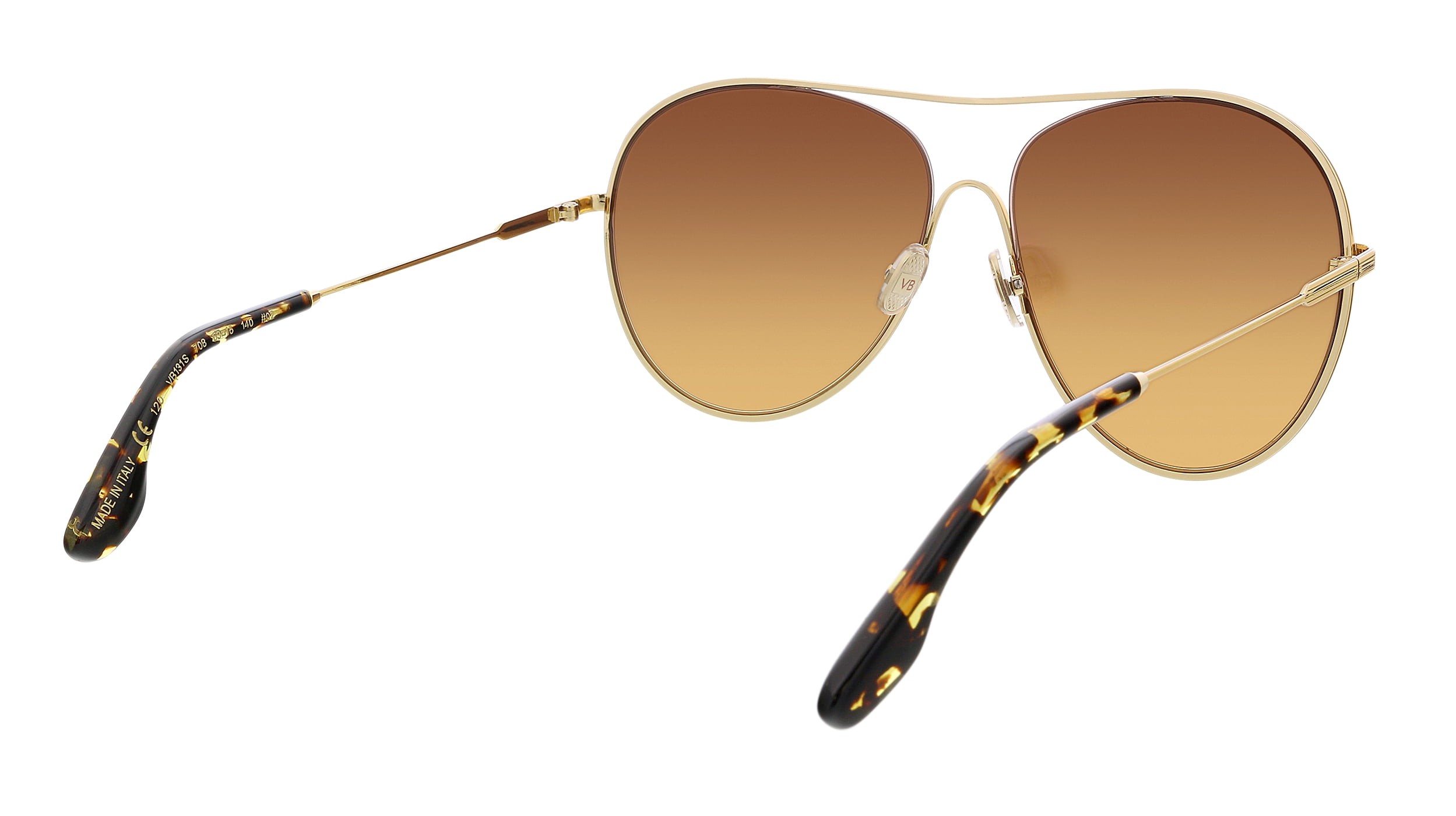 Victoria Beckham Blue Pilot Ladies Sunglasses VB208S 041 64  display picture 1