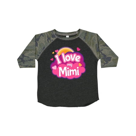 

Inktastic I Love My Mimi Grandma Gift Toddler Toddler Girl T-Shirt