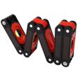 thumbnail image 2 of Foldable , ABS Connector  Stripe  Bubble Ruler High Accuracy TPR End Cover With Top Hole For Woodworking, 2 of 8