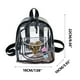 thumbnail image 3 of Mochila Transparente de Pvc para Mujer, de Tela Plástica, con Espalda de Color Caramelo, de Gran Capacidad., 3 of 7