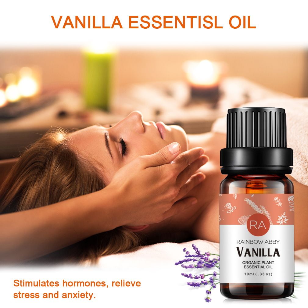 H'ana Pure Vanilla Essential Oil for Diffuser & Skin (1 fl oz) - 100%  Undiluted Therapeutic Grade Vanilla Oleoresin Essential Oil - Fragrant and  Long
