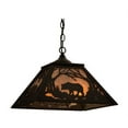 thumbnail image 2 of Meyda Tiffany 68108 Bear At Dawn 2 Light 22" Wide Pendant, 2 of 4
