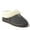 Grey, variant on Fireside by Dearfoams Women's Adelaide Genuine Shearling Clog Slipper